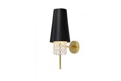 Nástěnné svítidlo NESTO 2, 5970, AC220-240V, 50/60Hz, 1*E27, max.40W, černé/zlaté
