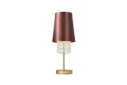 Stolní lampa NESTO 3, 6199, AC220-240V, 50/60Hz, 1*E27, max.40W, prům. 20 cm, hnědá