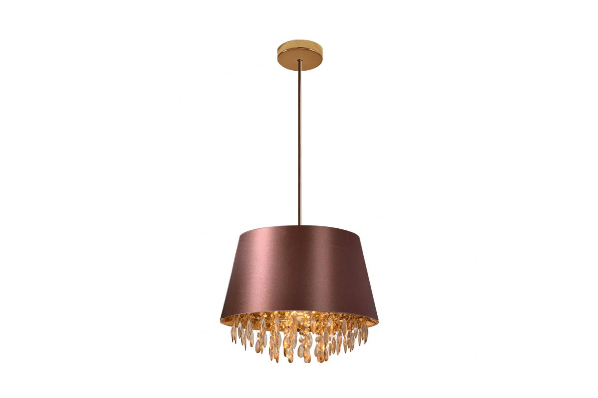 Stropní svítidlo NESTO, 6083, AC220-240V, 50/60Hz, 1*E27, max.40W, IP20, prům. 30 cm, hnědé