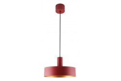 Stropní svítidlo SELVIA II, 5518, max. 250V, 50/60Hz, 1*E27, max.40 W, IP20, prům. 30 cm, červené