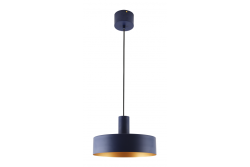 Stropní svítidlo SELVIA II, 6010, max. 250V, 50/60Hz, 1*E27, max.40 W, IP20, prům. 30 cm, námořnická modrá