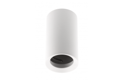 Stropní svítidlo TIPO alum, 65X115, IP20, max 50W, kulaté bílé