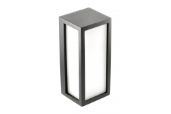 Svítidlo na fasádu VASTI, E27, MAX. 12W, IP54, AC220-240V, 50/60Hz, černé