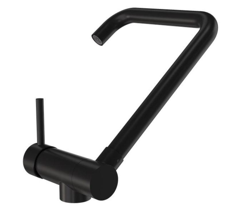 Graniteland Serenity Kuchyňská Baterie Černá se Sklopným Výtokem 1208969533