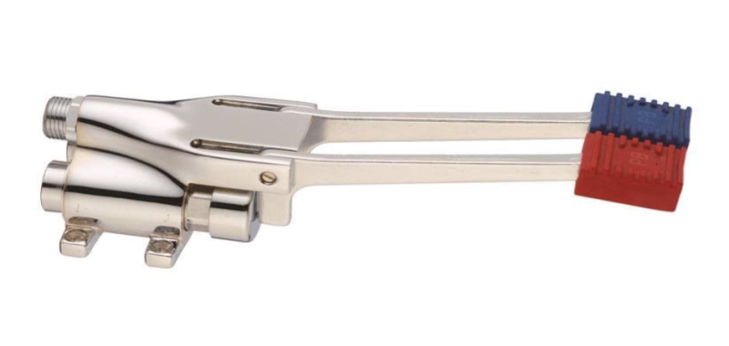 PB Pedal Line Dvojitý nožní pedálový kohoutek chrom pro montáž na podlahu 1208969756