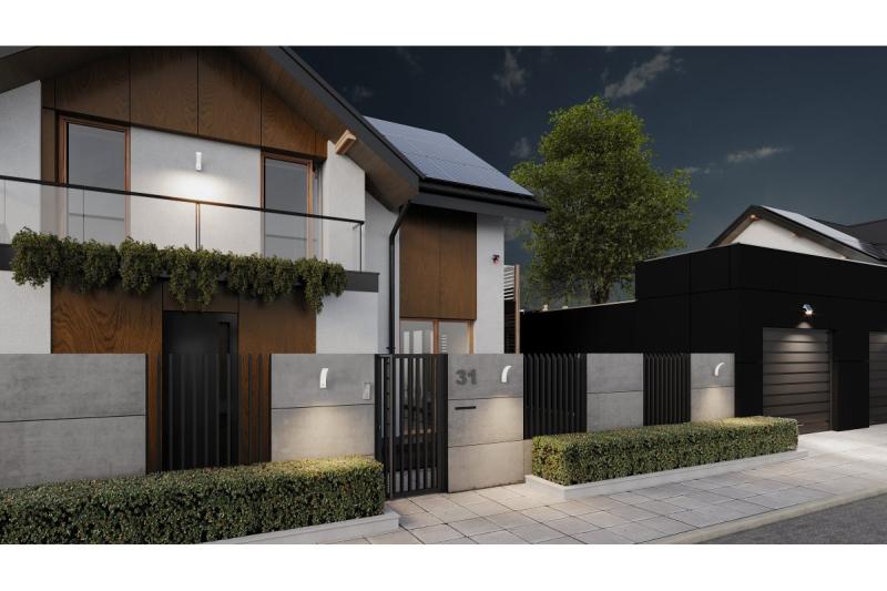 Solární svítidlo s detektory pohybu a soumraku DAVOS, LED, 1000lm, 4000K, 2000mAh, IP54, bílá