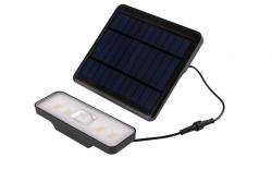 Sluneční svítidlo s pohybovým a stmívacím senzorem DAVOS, LED, 1000lm, 4000K, 2000mAh, IP54, černé
