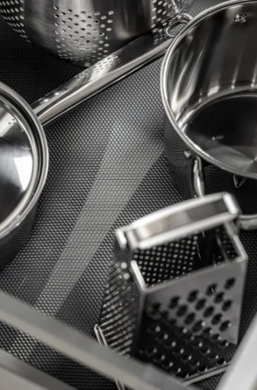 Dekorativní protiskluzová podložka do kuchyně Cutle 480x5000 mm Černá 1208969953