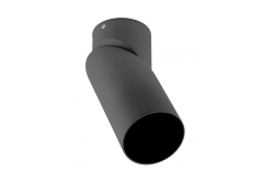 Stropní lampa VIRGO, max. 250V, 50/60Hz, 57x152mm, IP20, max. 20W, kulatá, černá