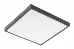 ALTAR LED stropní lampa, 295x295mm, 4000K, 24W, 1680lm, AC180-250V, 50/60 Hz, PF>0.5, IP54, černá, 3 roky záruky.