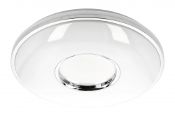 SORI LED stropní lampa, Ø490mm, CCT, 48W, 3840lm, AC180-250V, 50/60 Hz, PF>0,9, IP54, dálkové ovládání, bílá, 3 roky záruky.