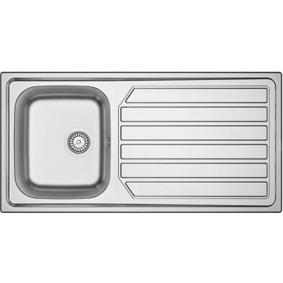 Banka Centurio 100-34 Stainless Steel Sink, surface-mounted, 100x50cm with draining board 1208970033