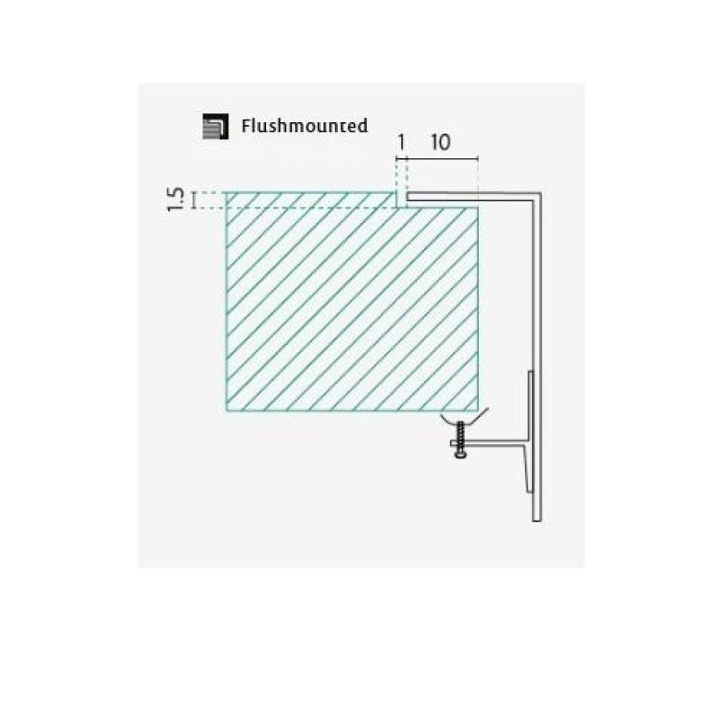 Banka IB3440 RVS dřez 34 x 40 cm Nástavba a Plochá instalace 1208970047