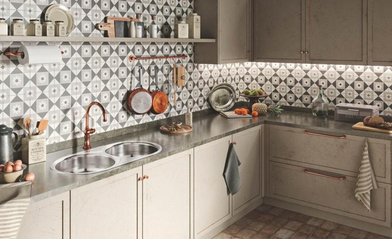 Banka Galicia RVS dřez s odkapávací plochou 835 x 440 mm, číslo 1208970053