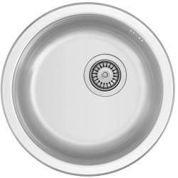 Nerezové Kruhové Umývadlo 45 cm, Montáž na Stůl R18380 Banka 1208970055