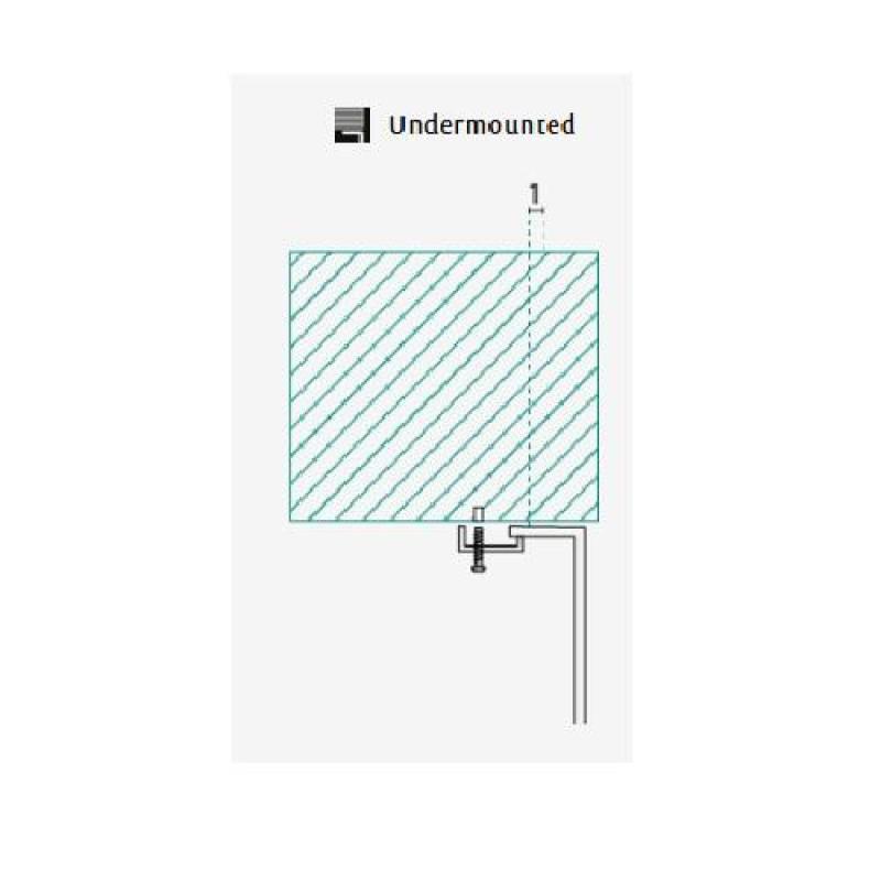 Banka U18380 Nerezový kulatý dřez 45 cm Podstavný 1208970056