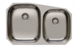 Dvojitý nerezový dřez Princess Banka Podskříň 750x475 mm 1208970067
