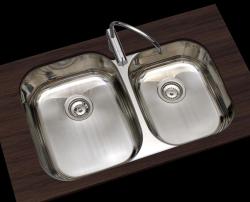 Dvojitý nerezový dřez Princess Banka Podskříň 750x475 mm 1208970067