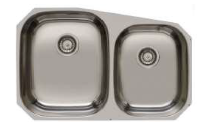 Banka Princess nerezový dvojitý dřez podstavný 750x475 mm 1208970067