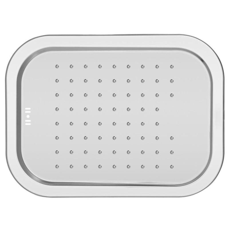 Banka Boston Nerezový mělký dřez s odkapávačem 542 x 402 mm Nadstavba 1208970073