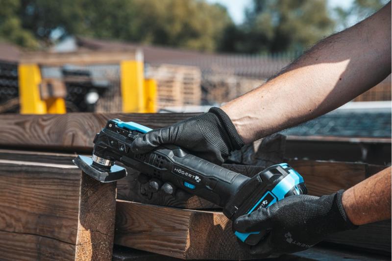 HÖGERT výkonný bezdrátový multifunkční nástroj, 18V, bez baterie