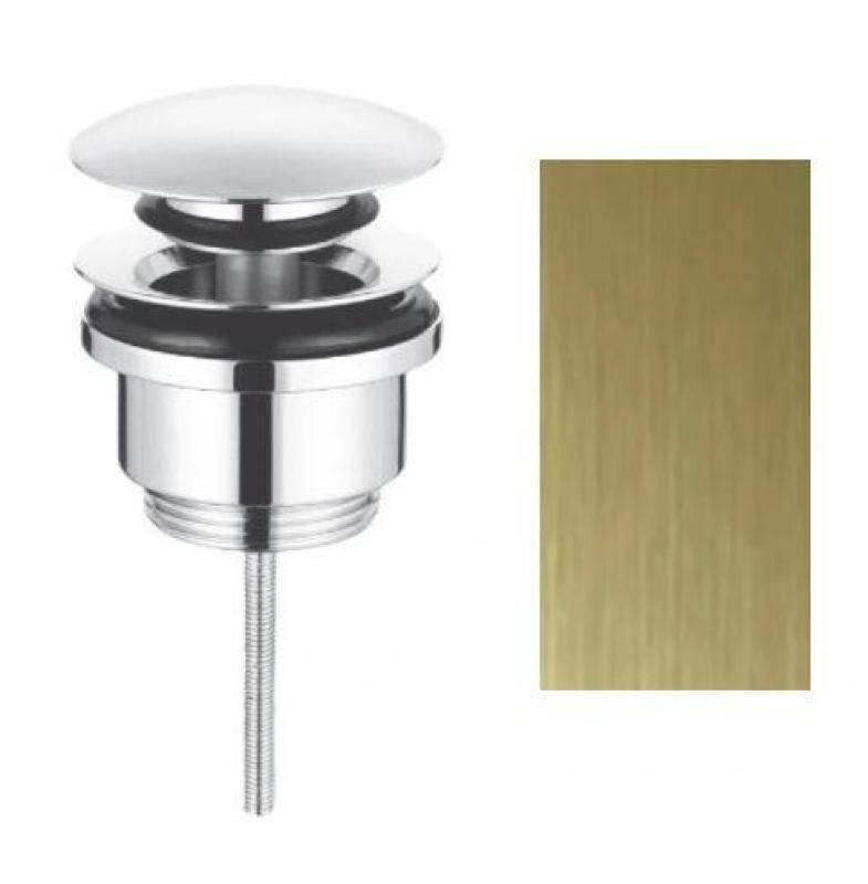 Waterevolution Flow odtoková zátka 1.1/4 PVD kartáčované zlato M199VAL1WGE