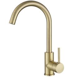 Ausmann Arvia zlatá kuchyňská baterie PVD Gold s otočným výtokem 1208970640.