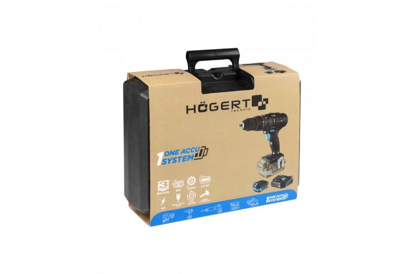 Bezdrátová rázová vrtačka 18V