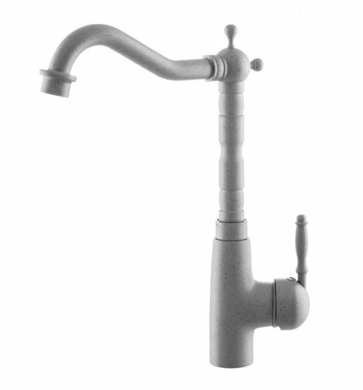 Graniteland Verve Kuchyňská baterie Šedá s otočným výtokem 1208970703