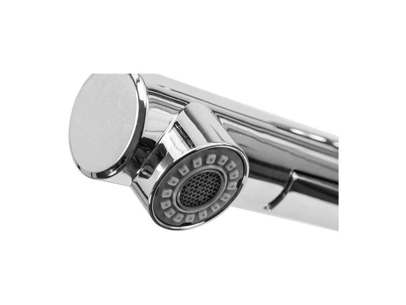 Graniteland Ceres Kuchyňská směšovací baterie Bežový písek s Vytahovacím Výtokem a Dvojfunkční Ruční Sprchou 1208970708