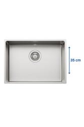 Foster L35 Speciaal 35 cm lange RVS Spoelbak 50 x 35 cm Onderbouw 1208970723 vertaalt naar het Tsjechisch als: Foster L35 Speciální 35 cm dlouhý nerezový dřez 50 x 35 cm Podstavba 1208970723.