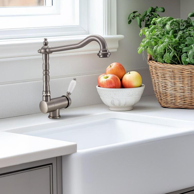 Ausmann Ceramic Mira Keramické Bílé Umyvadlo - Podstavné a Polozapuštěné 590 x 458 mm s Nerezovou Zátkou 1208970733