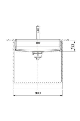 Franke Maris Quiet MQX 110.82 RVS Velký dřez 820x424 mm Vestavěný 122.0694.476