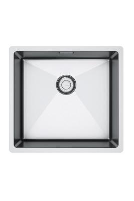 Franke Bolero Plus New R10 B2X 210-40-37 RVS Dřez Ploché vestavěné, spodní montáž a horní montáž 40x37 cm 127.0730.522