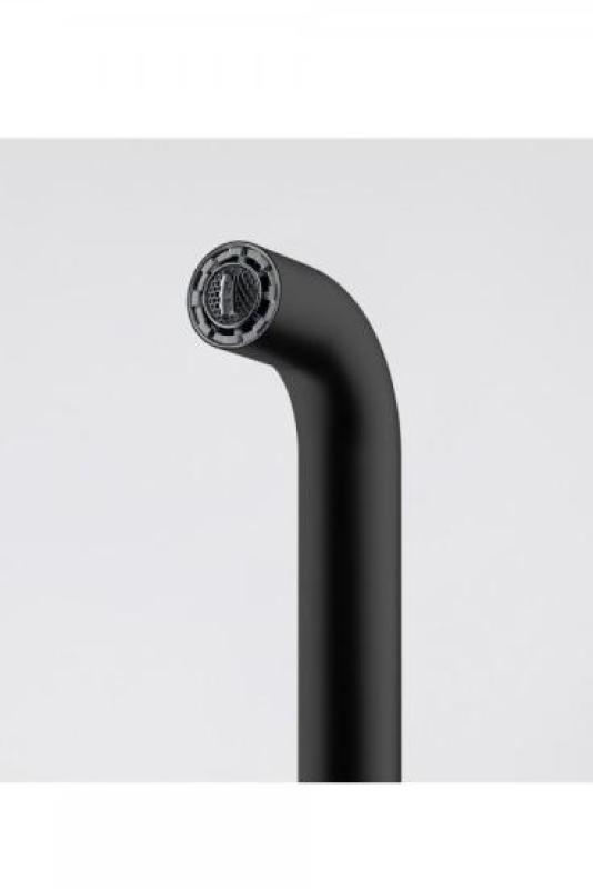 Franke Lina U Kuchyňská baterie Otočný výlev Černá 115.0728.474