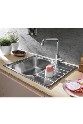Franke Lina U Kuchyňská baterie Otočný výtok Chrom 115.0728.473