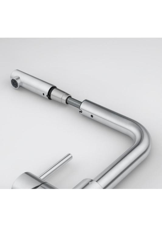 Franke Smart Glenda Kuchyňská baterie RVS Vysouvací výtok 115.0706.986