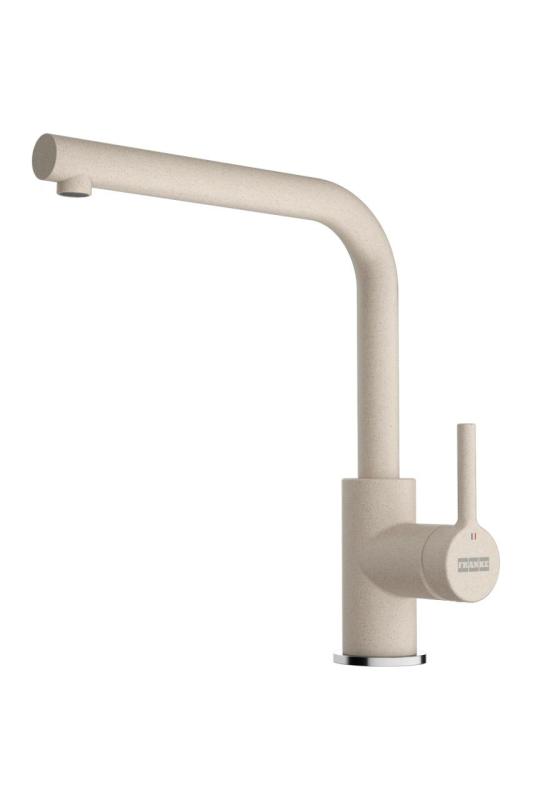 Franke Lina L Kuchyňská baterie Otočná výpustka Kávová smetana 115.0728.482