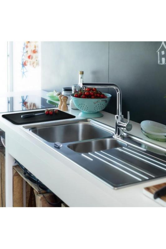 Franke Lina L Kuchyňská baterie s otočnou výpustí Chrom 115.0693.230