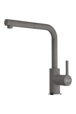 Franke Lina L Kuchyňská baterie Stone grey s Výsuvnou Výpustí 115.0728.486