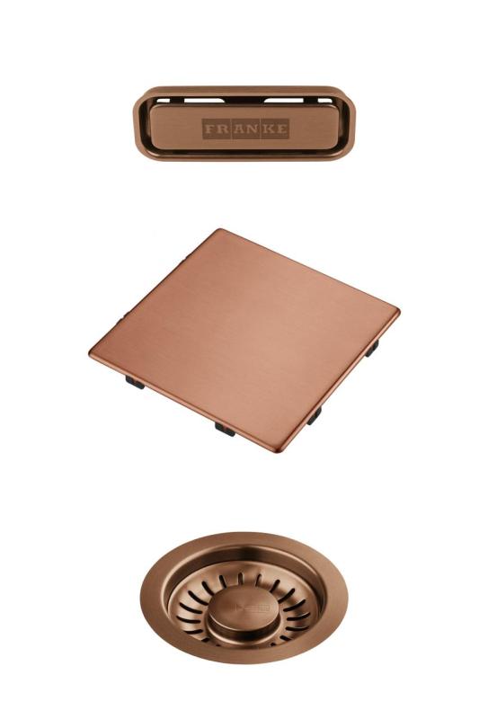 Franke Kubus 2.0 barevná sada Odtoková sada Měď 1208970832