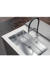 Foster Phantom Slimline Nerezový dřez 71x40cm Podstavba pro keramické pracovní desky 1208971121