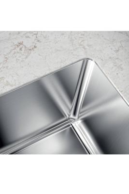 Foster Phantom Slimline Nerezový dřez 50x40cm Podstavek pro keramické pracovní desky 1208971122