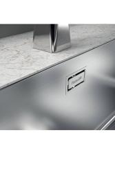 Foster Phantom Slimline Nerezový dřez 40x40cm Podskříňka pro keramické pracovní desky 1208971123