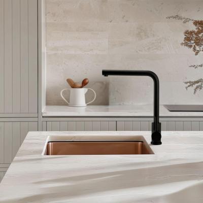 Pure.Sink Exclusivo Měděný dřez 34x40 cm 10mm rádius podstavba, rovná konstrukce a nástavba PEX3440-62