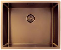 Pure.Sink Exclusivo Měděný dřez 50x40 cm 10mm rádius podstavba, rovinná konstrukce a nástavba PEX5040-62