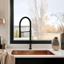 Pure.Sink Exclusivo Měděný dřez 50x40 cm 10mm rádius podstavba, rovinná konstrukce a nástavba PEX5040-62