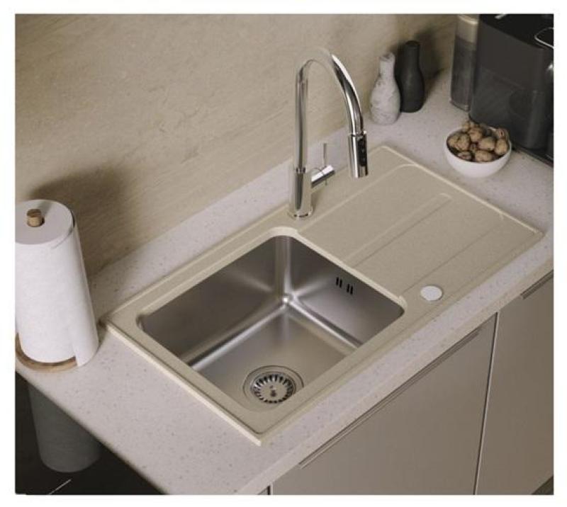 Quadri Viora Kuchyňská směšovací baterie Chrom 3-cesta s dalším připojením pro filtrovanou vodu 1208971405