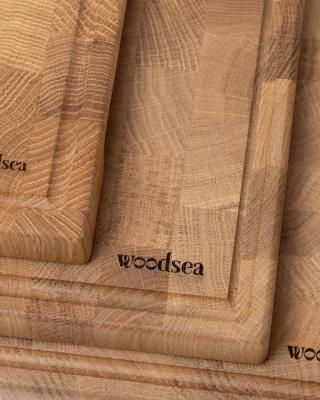 Woodsea Woodstone Oak M - Oak Wooden Cutting Board 40x30cm 1208971440
