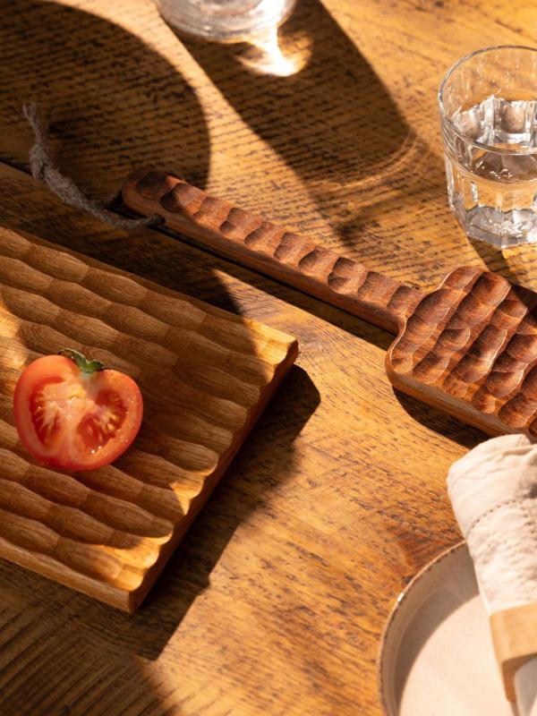 Woodsea Dunes Oak - Dubová Dřevěná Servírovací Deska 70x10cm 1208971447